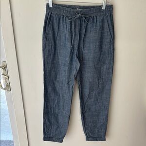 J. Crew Women’s Lightweight Cotton Chambray Pants Size 2